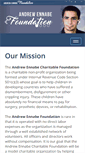 Mobile Screenshot of andrewennabefoundation.org